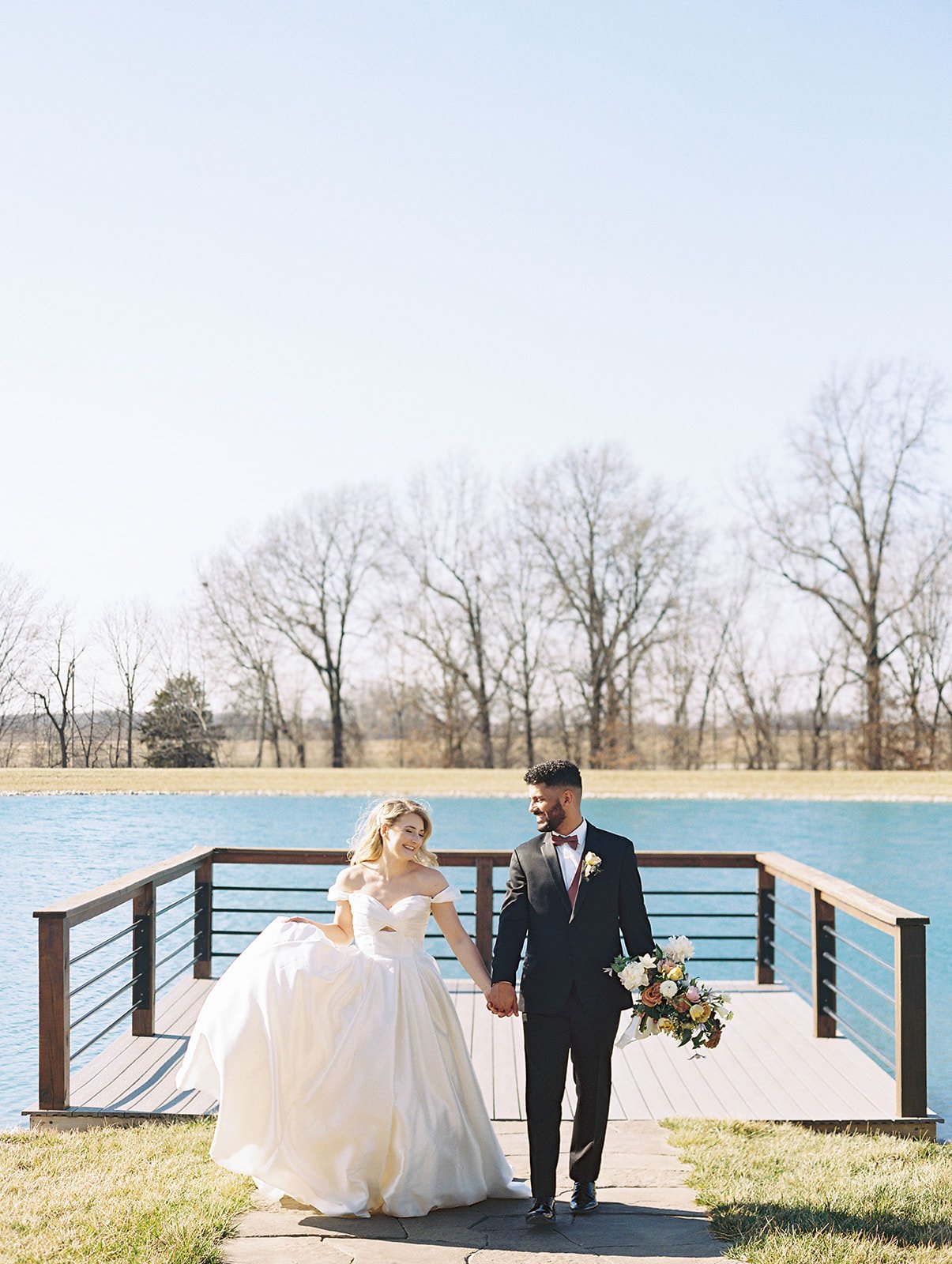 Emerson Fields Wedding on the Dock Photographed by Kiley Ann Photography